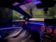 Mercedes Benz 氣氛燈x星空門板 Cla200 250 a200 a250