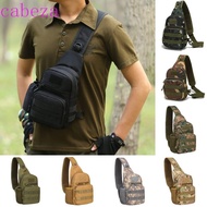 CABEZA Chest Sling Bag, Portable Oxford Shoulder Backpack, Durable Water Resistant Small with Water Bottle Holder Men's Crossbody Bag Camping
