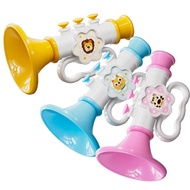 Baby Trumpet Harmonica Musical Instrument Toy Can Blow Baby Small Trumpet Whistle Toy Lanyard Blowi