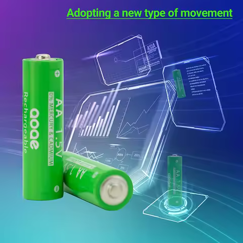 1.5V Rechargeable AA AAA 4.8-3.8Ah Battery For Torch Toys Clock MP3 Player Replace Ni-Mh Battery
