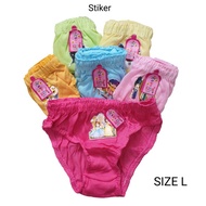 6 Pcs (1/2 Lusin ) Celana Dalam Anak Cewek NOVI KIDS Warna SNI CD Bayi Balita Anak Perempuan NOVI