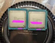 Apple Mac Pro 2013 頂配 12-core & 6-core CPU 各一粒