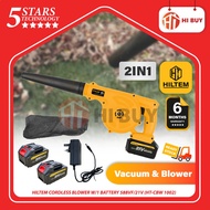HILTEM CORDLESS BLOWER W/BATTERY 288VF (HT-CBW 1002)/ RECHARGEABLE ELECTRIC BLOWER/ MESIN ANGIN SAPU
