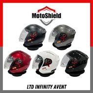 LTD Infinity Avent Double Visor Helmet Motorcycle