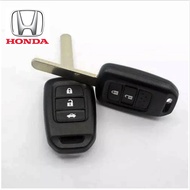 กรอบกุญแจฮอนด้า กรอบรีโมทHonda civic  city biro 2ปุ่มและ3ปุ่ม พร้อมโลโก้ กุญแจรีโมท honda
