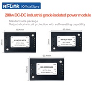HLK-200MQ24S12A 200W DC-DC Power Module 24VDC to 12V/24V/48V Industrial Isolated Converter HLK-200MQ