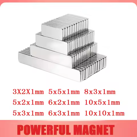 3x2x1 5X2x1 8x3x1 Small Block Magnets 3*2*1 For Home Refrigerators, Offices DIY 5*2*1 Powerful Magne