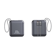 [CCC TISI] Powerbank พาวเวอร์แบงค์มินิ 20000mAh ชาร์จเร็ว 22.5W QC3.0 สายในตัว Type-C ios ธนาคารพลัง