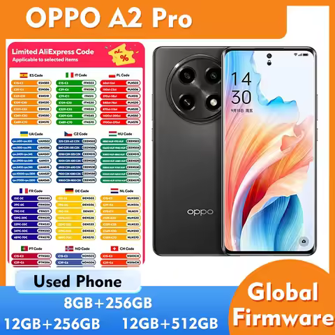 OPPO A2 Pro 5g Smartphone 6.7-inches Screen Rom 256GB Android Used Phone