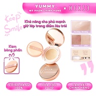 HEXZE Moisturizing Cushion, Long-lasting Oil Control, Shiny Cushion, Good Coverage, Long Lasting 15g