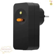 PREVALENT Residual Current Circuit Breaker, EU Plug 16Amp FI Circuit Breaker, Safety Device 10mA Rep
