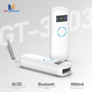 GTCODESTAR GT-3303 Portable 2D Barcode Scanner Wireless Barcode Scanning USB QR Code Reader Bluetoot
