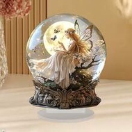 1 Piece Of 2D Acrylic Desktop Decoration, With A Beautiful And Cute Fairy In The Center. It Is A Mea