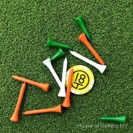 18tee Golf Nail Serve Long Short Wooden tee Environmental Protection Ball Holder Low Resistance Wood