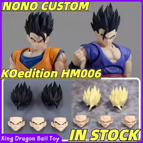 【IN STOCK】Dragon Ball Z SHF NONO CUSTOM KOedition HM006 Mystic Gohan Head Sculpt Accessory / Pack On