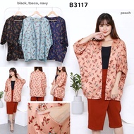 [FG] Floral Oversize Cardi B3117