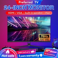 Monitor 24 Inch 75HZ Flat Monitor Frameless Gaming Monitor Murah PC Computer Monitor FHD IPS 1080P