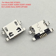 10-50pcs Micro USB Connector 5pin Charging Port Dock For Moto E6S XT2053 Lenovo A360T A360t A320T A5860 XL5 LA5K6 Note ZOPO ZP1000