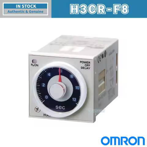 OMRON H3CR-F8 FN F8N G8L G8EL H8L HRL H8RL Solid-state Twin Timers Power OFF-Delay AC DC24V Authenti