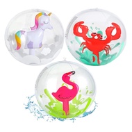 Beach Ball 3D Animals / Fruity Beach Ball (30cm) Children Water Game Toy Swimming Pool Balls