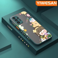 YIWESAN เคสปลอกสำหรับ Samsung A53 5G A33 5G A73 5G A13 A23 M53 5G M23 5G M33 5G A13 5G เคส A04s ลายก