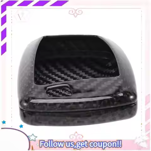 A76T-Premium Real Carbon Fiber Case Cover Fit For BMW 1 3 4 5 6 7 Series F30 F32 F22 F10 F80 F82 Key