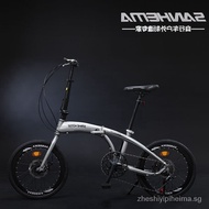 （READY STOCK）Inch Foldable Bicycle Ultra-Light Portable Children Adult Male and Female Student Ferry Bicycle