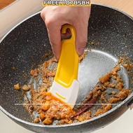 FREEYIO785BH Kitchen Washing Scraper, Cleaning Dirty Pan Cleaning Silicone Spatula, Brush Kitchen Ut
