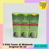 3 PCS Toner Al Mubarak Original | Al-Mubarak Toner Wajah