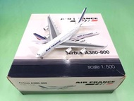 Herpa Wings 1:500 514897 Air France A380-800  F-HPJA  - Diecast Airplane Model