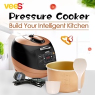 Vees 5L Elite Pressure Cooker Prime (Cook Rice, Soup, Stew & Cake) *with FREE GIFTS