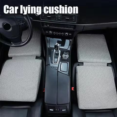 Car Travel Inflatable Mattress Front Slope Pad Inflated Stool Cushions Air Bed Seat Gap Self-driving