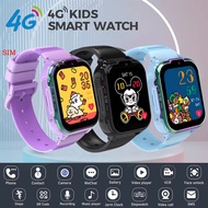 2024 New SIM 4G Kids Smart Watch GPS History Location Display HD Video Call Camera SOS Waterproof LB