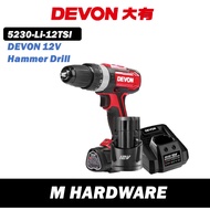 DEVON 5230-Li-12TSI 12V Cordless Hammer Drill