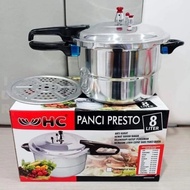 HC 8L/ Pressure Cooker HC/ Pot Pressure Cooker Stainless Steel Pot / Pressure Cooker Pot