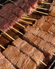 IPOH WAGYU - JAPAN A5 HALAL WAGYU SKEWERS 10 sticks ( 450gm+/- )