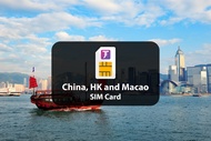4G SIM Card (MY Delivery) for China, Hong Kong &amp; Macau
