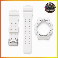 Bnb GA110 Bnb GD100 Solid White w Black Wording GA110 GD100 Tali Jam untuk GA100 GA120 GD120