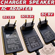 [ ORIGINAL SPEAKER CHARGER ] AC ADAPTOR DC 15V / 13.5V / 9V CRARGER