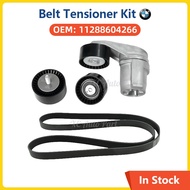 Auto parts Engine Drive Belt Tensioner Kit Guide Pulley For BMW X5 N55 E70 F30 F35 F07 F10 F11 F25 F