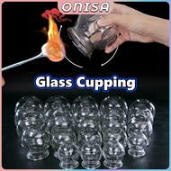 Onisa Traditional Ventosa Glass Cupping Body Relaxation Health Massage Jars