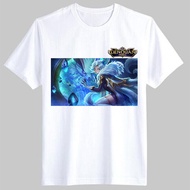 [HOÀN TIỀN ĐẾN 15%]Áo Thun In Hình Liên Quân Tướng Liliana Ngắn Tay Cổ Tròn Vải Dày Mịn