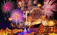 Huis Ten Bosch Kyushu Ichi Fireworks Festival One Day Tour