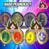 Ring hasduk Brass kalep SD SMP SMA pembina / ring kacu Brass kalep