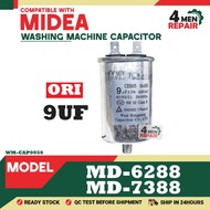 MD-6288 / MD-7388 COMPATIBLE WITH MIDEA 9UF 450V DRYER MACHINE CAPACITOR MD6288 MD7388 6288 7388 KAP
