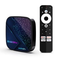 2023 Hako Pro Android TV Box Amlogic S905Y4 2/4G DDR4 Ethernet HDR Google Cetified Home Streaming Media Player 4K Set Top Box JeffreyMar.