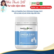 Healthy Care Ultimate Omega 3-6-9 supports health protection, box of 200 tablets