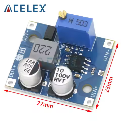 LX8015 DC-DC Adjustable Step-down Power Module Input 5-80V To 1-62V 1.5A Power Converter Over XL7015