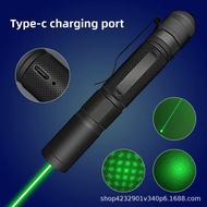 Type-C Rechargeable Laser Pointer High Brightness Long Range Laser Indicator Laser Pointer Green Lig