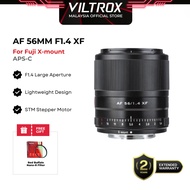 VILTROX 56mm F1.4 XF For Fujifilm X-mount Camera APS-C Auto Focus Prime Wide-Angle Lens